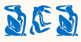 The Blue Nudes (Les Nus Bleus) – Henri Matisse - Cutouts Lithograph Art