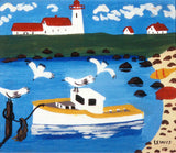 Cape Islander - Maud Lewis - Folk Art Painting
