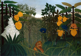 Henri Rousseau - The Repast Of The Lion