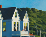 Sunlight On The Second Floor - Edward Hopper