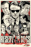 Movie Poster - Reservoir Dogs - Retro Fan Art - Hollywood Collection