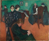 Edvard Munch - Death In The Sickroom