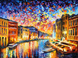 Venice Grand Canal  - Contemporary Colorful Big Painting