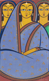 Three Women - Jamini Roy