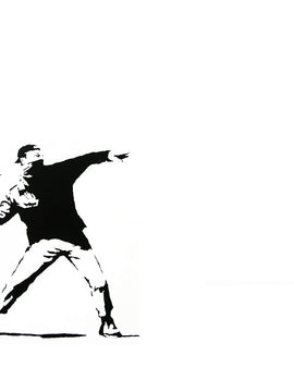 Flower Thrower - Banksy