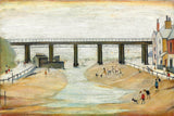 Sandsend Near Whitby - L S Lowry