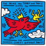 Princess Gloria Von Thurn Und Taxis Birthday Invite - Keith Haring - Pop Art Painting