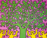 Tree Of Life I - Keith Haring - Pop Art Painting