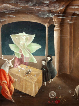 And Then We Saw The Minotaur - Leonora Carrington - Surrealist Art Painting