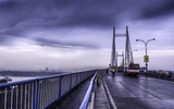 Cloudy Morning On Vidyasagar Setu - Kolkata Photo And Painting Collection