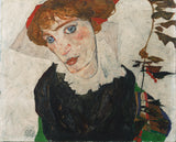 Portrait Of Wally Neuzil - Egon Schiele