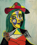 Pablo Picasso - Femme Au Chapeau Et Col En Fourrure - Woman in Hat and Fur Collar