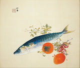 Japanese Art - Takeuchi Seiho - Autumn Fattens Fish And Ripens Wild Fruits