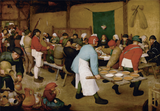 Pieter Bruegel The Elder - Peasant Wedding
