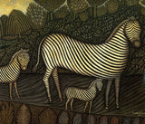 Morris Hirshfield - Zebras