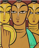 Three Saints - Jamini Roy