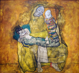 Mother With Two Children II - Egon Schiele