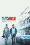 Ford Vs Ferrari - Christian Bale - Matt Damon - Shelby Le Mans - Hollywood English Action Movie Poster