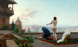 Bath Towel - Jean-Leon Gerome - Orientalist Art Painting