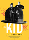 The Kid - Charlie Chaplin - Hollywood Movie Poster