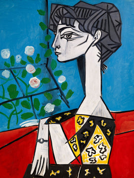 Pablo Picasso - Jacqueline Avec Des Fleurs - Jacqueline with Flowers