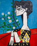 Pablo Picasso - Jacqueline Avec Des Fleurs - Jacqueline with Flowers