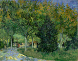 A Lane in the Public Garden at Arles