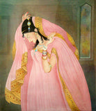 Abdur Rahman Chugtai - A Girl In Pink