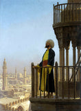 The Muezzin - Jean-Leon Gerome - Orientalism Painting