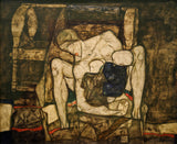 Blind Mother (Mutter Mit Zwei Kindern) - Egon Schiele