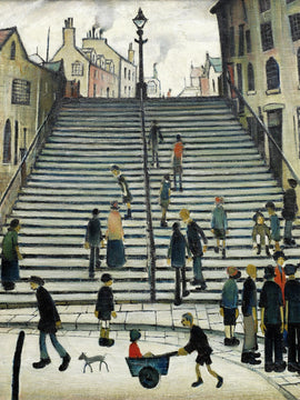 Steps Of Wick - L S Lowry