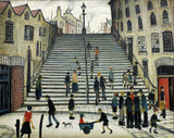 Steps Of Wick - L S Lowry