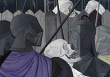 Helmets And Skeleton (Casques Et Squelettes) - Paul Delvaux - Surrealist Painter Art