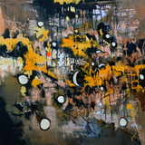 The Setting Of Rust - Abstract Art Painting