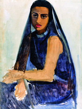 Self In Making - Amrita Sher-Gil - Self Portrait Ethnic
