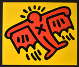 Flying Devil (Icons) - Keith Haring - Pop Art Painting