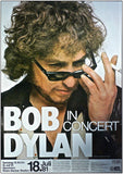 Retro Vintage Music Concert Poster - Bob Dylan - 1981 Mannheim Germany Concert