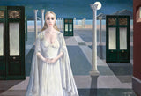 The Empress (L’imperatrice) - Paul Delvaux - Surrealist Painter Art