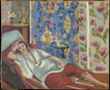 Odalisque In Red Trousers (Odalisque En Pantalon Rouge) – Henri Matisse