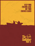 Godfather II - Hollywood Cult Classic Movie Poster