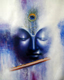 Indian Art - Oil Painting - Krishna