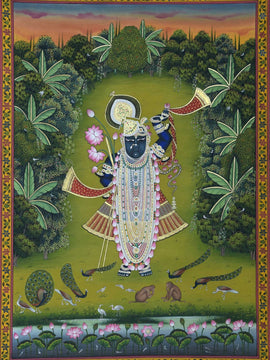 Indian Art Pichwai Shreenath Ji