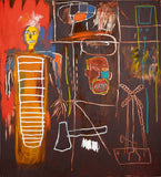 Jean-Michel Basquiat - Air Power - 1984