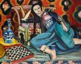 Odalisque with a Turkish Chair - Henri Matisse