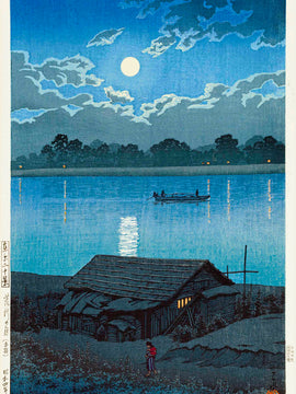 Hasui Print Lake Collection I - Kawase Hasui - Japanese Woodblock Ukiyo-e Art Painting Print