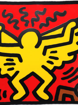 Pop Shop IV, Plate I - Keith Haring - Pop Art Painting