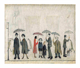 L S Lowry - The Bus Stop
