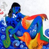 Indian Art - Painting - Krishna In Contemplation