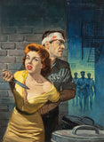 Guilty Crime Story - Pulp Magazine Art Covers - Wil Hulsey Painting