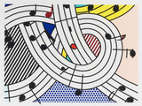 Composition II - Roy Lichtenstein